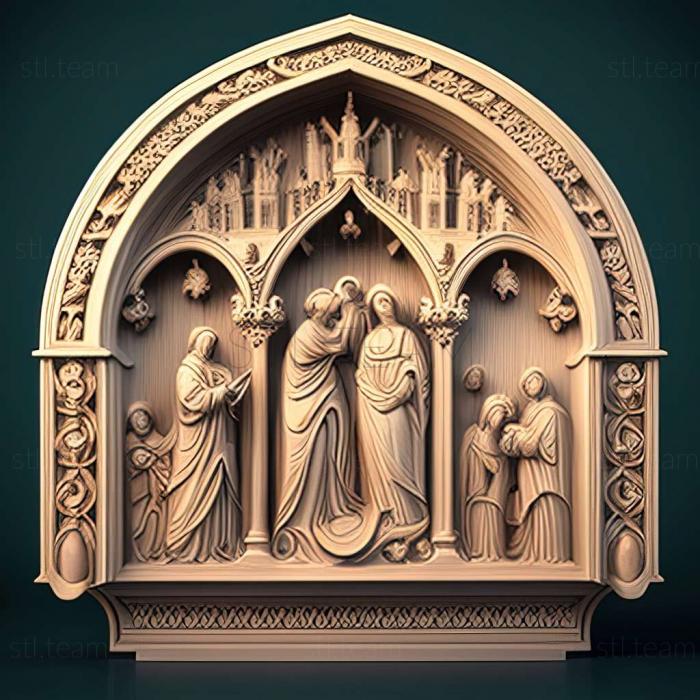 3D модель Церква Англії (STL)